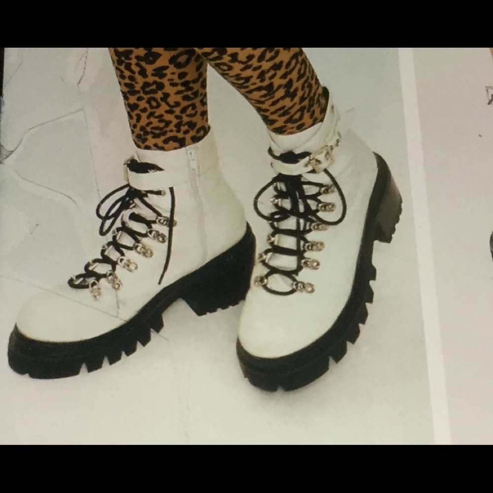 Jeffery Campbell Czech Lace-Up Boots